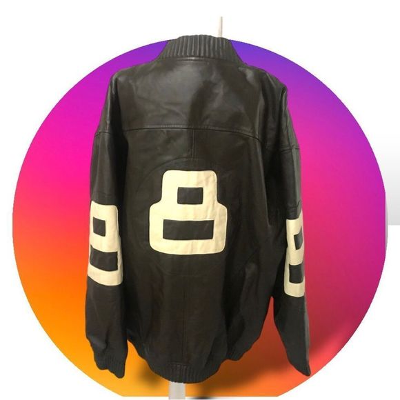 United Face Other - NWOT United Face Leather 8 Ball jacket